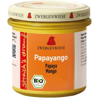 Zwergenwiese streichs drauf Papayango, 135 g Glas