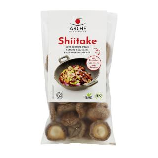 Arche Naturküche Shiitake Hüte, 40 g Packung