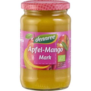 dennree Apfel-Mangomark, 360 gr Glas