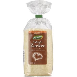 dennree Rohrohrzucker demeter, 500 gr Packung