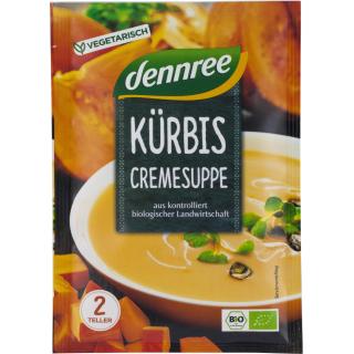 dennree Kürbiscremesuppe, 40 gr Packung