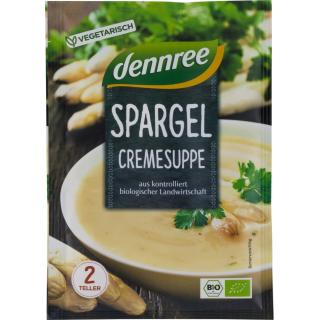 dennree Spargelcremesuppe, 45 gr Packung