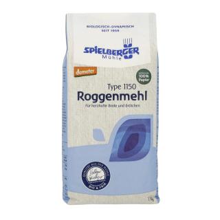 Spielberger Roggenmehl Type 1150, 1 kg Packung - A