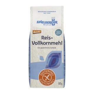 Spielberger Glutenfreies Reis-Vollkornmehl, demete