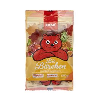Sobo BioBärchen Fruchtsaft Gummibär, 100 gr Packun