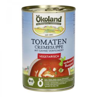 Ökoland Tomaten-Creme Suppe, 400 gr Dose