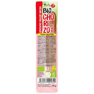Wheaty Wheaty Spacebar Chorizo, 40 gr Stück - unge