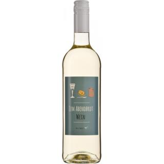 Zum Abendbrot Weißwein, 0,75 ltr Flasche