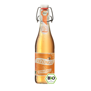 SeeZüngle Rhabarber, 0,33 ltr Flasche