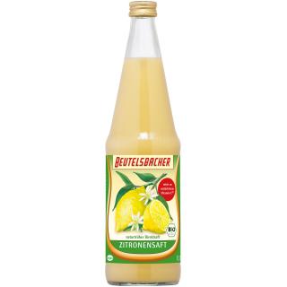 Beutelsbacher Zitronen Direktsaft, 0,7 ltr Flasche