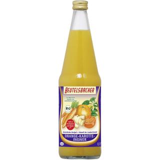 Beutelsbacher Orange-Karotte-Ingwer, 0,7 L Flasche