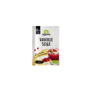 Agava Karin Lang Vanillesoße, 48 gr Beutel