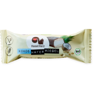 Haselherz Veganer Kokos-Hafer-, 35 g Stück