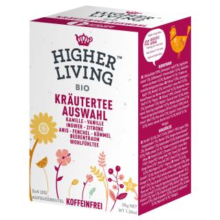 Higher Living Kräutertee Selektion, 1,9 gr, 20 Btl