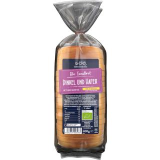 Sottolestelle Toastbrot Dinkel & Hafer, 400 g Pack