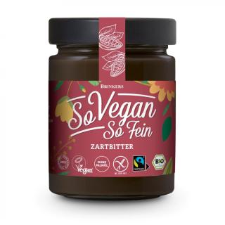 Brinkers So vegan So fein Zartbitter, 270 gr Glas