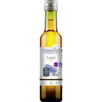 Bio Planète Leinöl nativ, 250 ml Flasche
