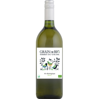 Grain de Bio blanc, 1 ltr Flasche