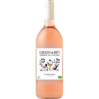 Grain de Bio rosè, 1 ltr Flasche
