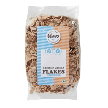 Werz Buchweizen-Vollkornflakes - glutenfrei-, 250