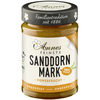 Annes Sanddornmark, 180 gr Glas