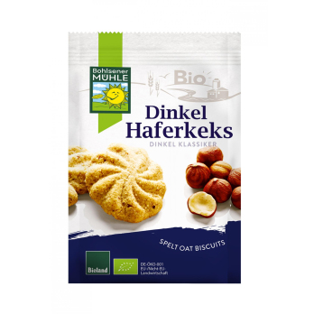 Bohlsener Dinkel-Hafer-Kekse, 125 gr Packung