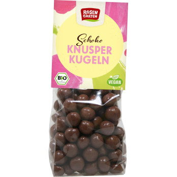 Rosengarten Schoko-Kugeln mit Knusperkern, 80 g Pa