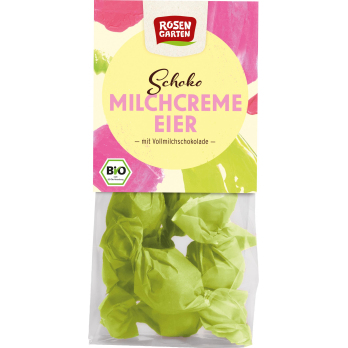 Rosengarten Milchcreme-Eier in Vollmilch, 85 g Stü