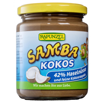 Rapunzel Samba Kokos, 250 gr Glas