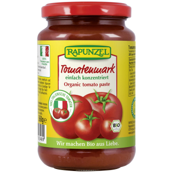 Rapunzel Tomatenmark 22% Trockenmasse, 360 gr Glas