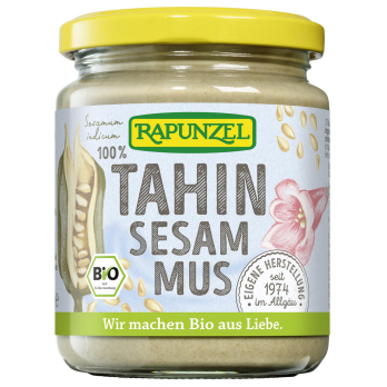 Rapunzel Tahin (Sesammus), 250 gr Glas