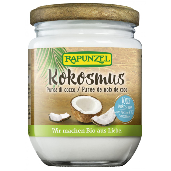Rapunzel Kokosmus, 215 gr Glas