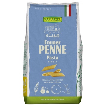 Rapunzel Emmer-Penne Semola, 500 gr Packung