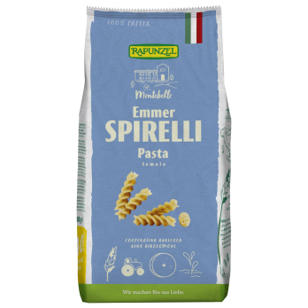 Rapunzel Emmer-Spirelli Semola, 500 gr Packung