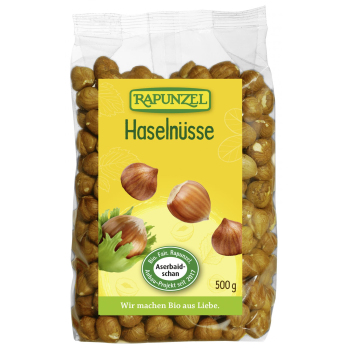 Rapunzel Haselnüsse Projekt, 500 gr Packung
