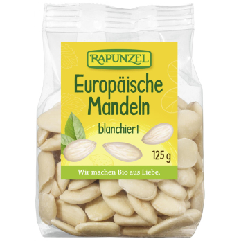 Rapunzel Europäische Mandeln blanchiert, 125 gr Pa