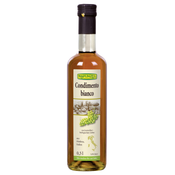 Rapunzel Balsamico Bianco Condimento, 0,5 ltr Flas