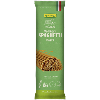 Rapunzel Spaghetti Vollkorn, 500 gr Packung