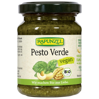 Rapunzel Pesto Verde vegan, 130 ml Glas