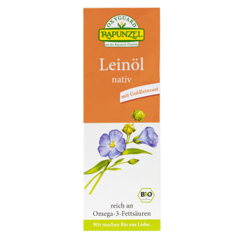 Rapunzel OXYGUARD® Leinöl nativ, 250 ml Flasche