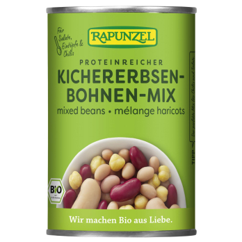 Rapunzel Bohnen Mix, 400 gr Dose (240 gr)