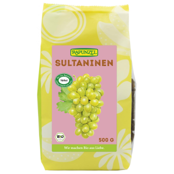 Rapunzel Sultaninen Projekt, 500 gr Packung