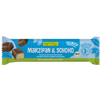 Rapunzel Marzipan-Happen Vollmilch, 50 gr Stück