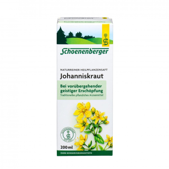Schoenenberger Johanniskraut-Saft, 200 ml Flasche