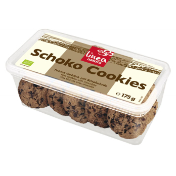 linea natura Schoko Cookies, 175 gr Packung