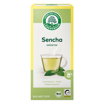 Lebensb Grüntee Sencha, 1,5 gr, 20 Btl Packung