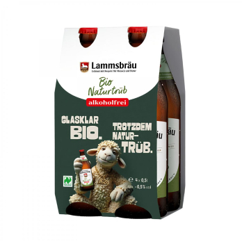 Neumarkter Lammsbräu Naturtrüb alkoholfrei, 0,5 L