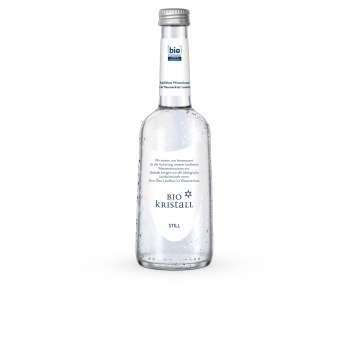 BioKristall Bio-Mineralwasser still, 0,33 ltr Flas