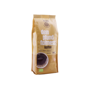 Gepa Faires Pfund Kaffee, gemahlen, 500 gr Packung