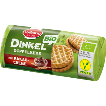 Wikana Dinkel Doppelkeks Kakaocreme 90g